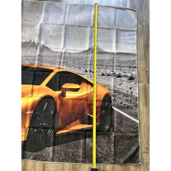Lamborghini Tapestry for bedroom, dorm, or party decor. Ships fast! - Picture 2 of 10